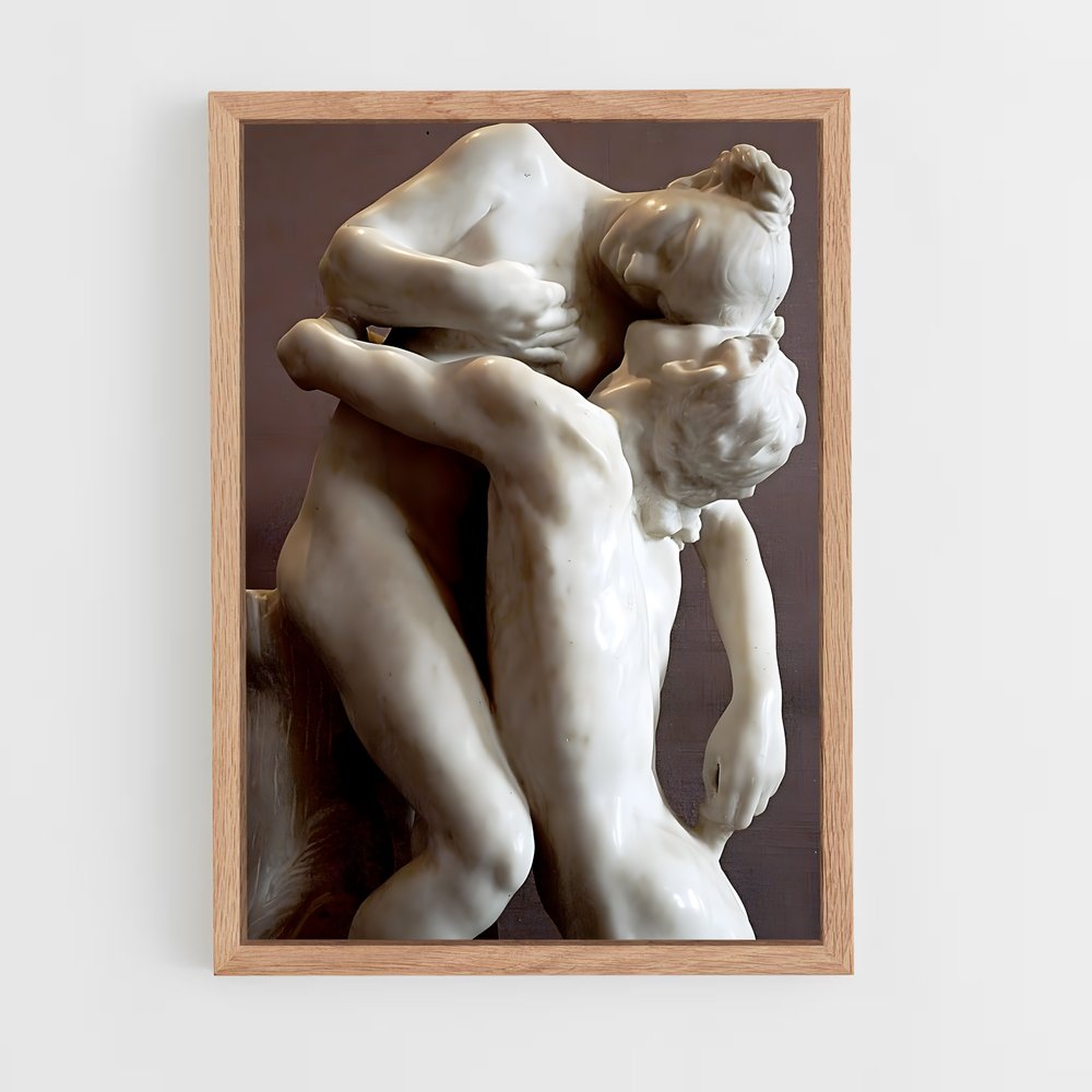 ap-camille claudel sculptures-7 cadre Bois clair