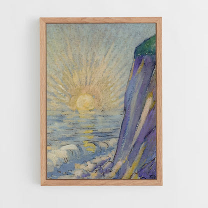 ap-camille pissarro-3 cadre Bois clair