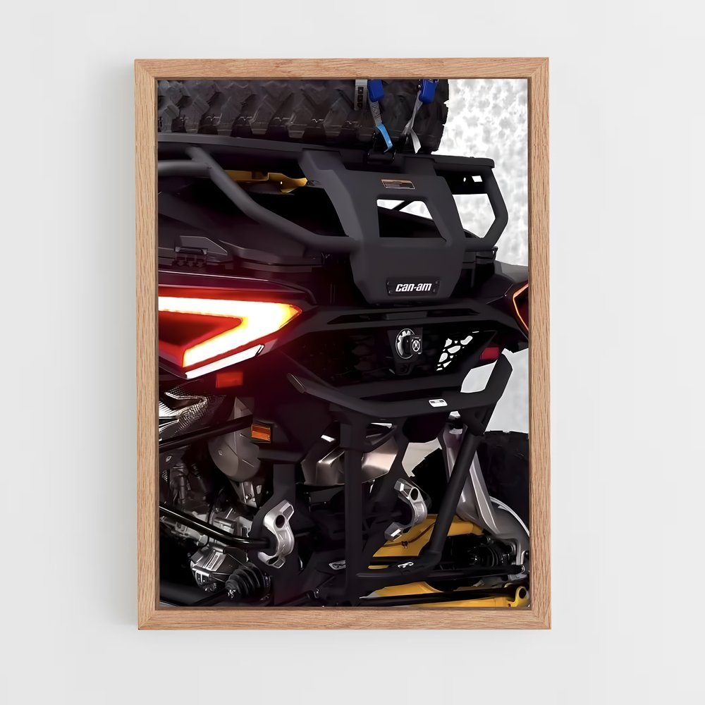 ap-can-am maverick-1 cadre Bois clair