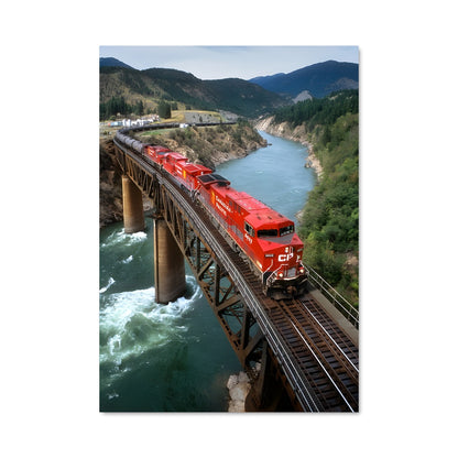 Poster Traversée du Pacific