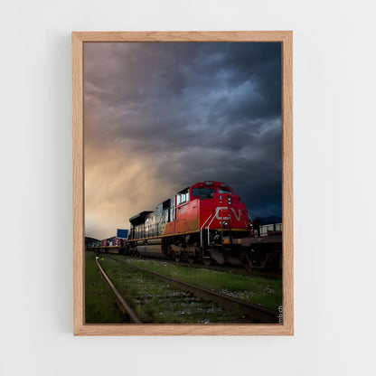 ap-canadian pacific-1 cadre Bois clair