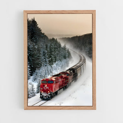 ap-canadian pacific-2 cadre Bois clair