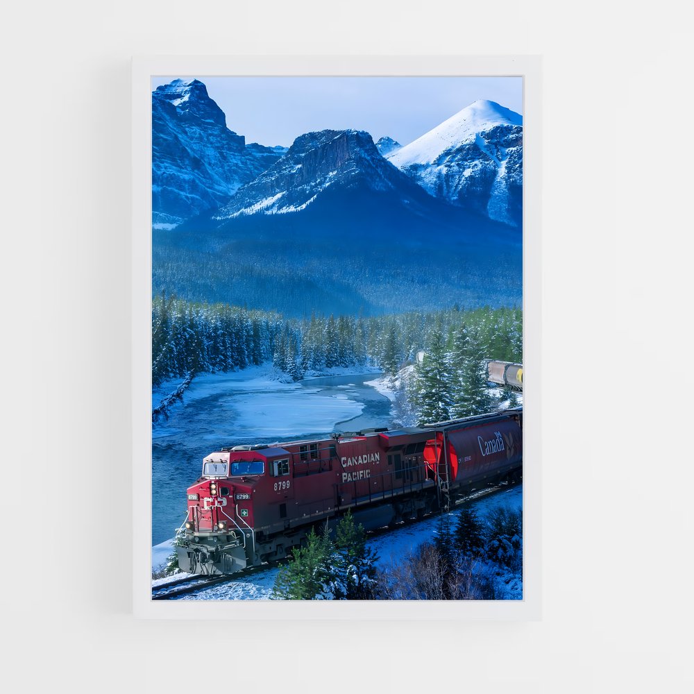 ap-canadian pacific-3 cadre Blanc