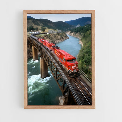 ap-canadian pacific-4 cadre Bois clair