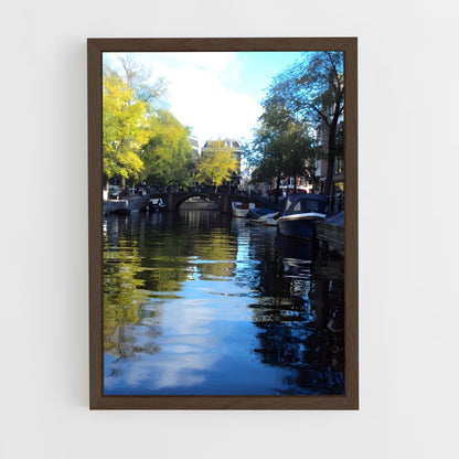 ap-canal ring amsterdam-1 cadre Bois foncé