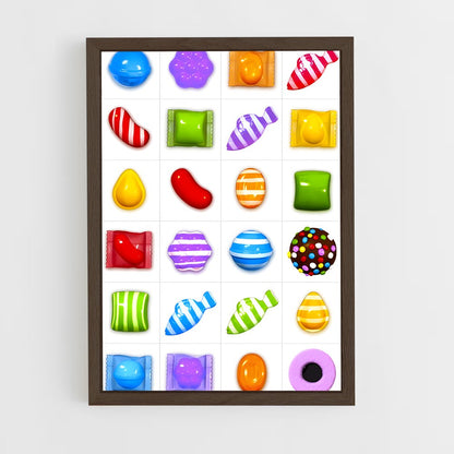 ap-candy crush-6 cadre Bois foncé