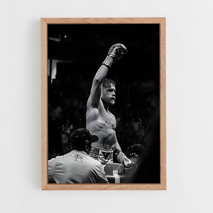 ap-canelo alvarez-3 cadre Bois clair