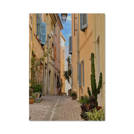 Poster Rue Médiévale