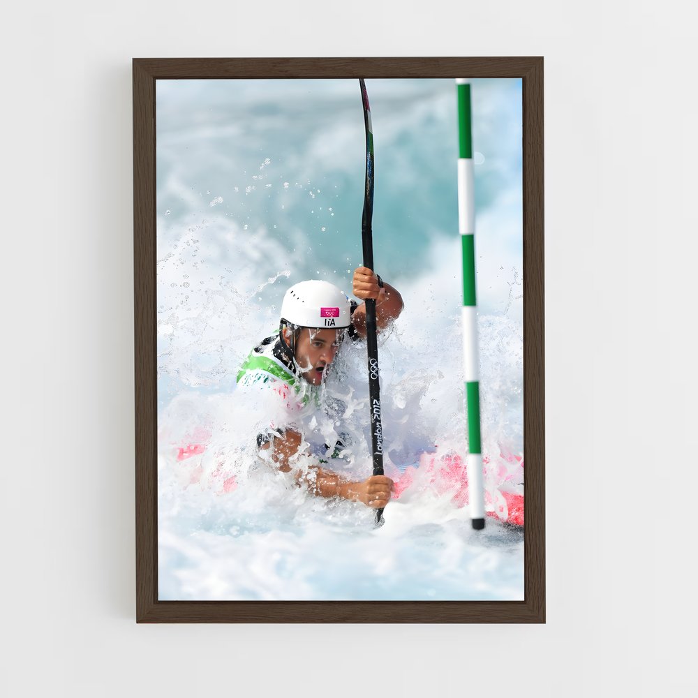ap-canoe slalom world championships-3 cadre Bois foncé