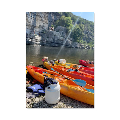 Poster Canoeing kayaking 75098