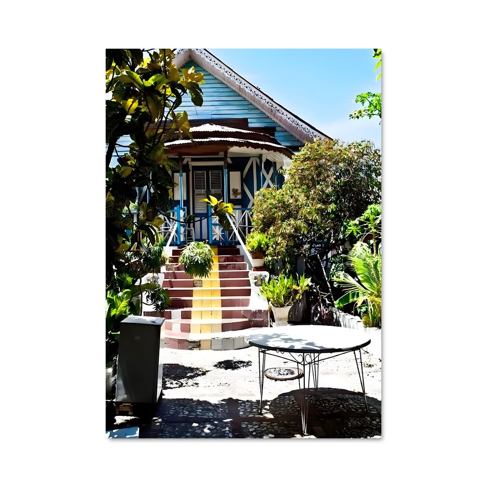 Poster Maison de Patio