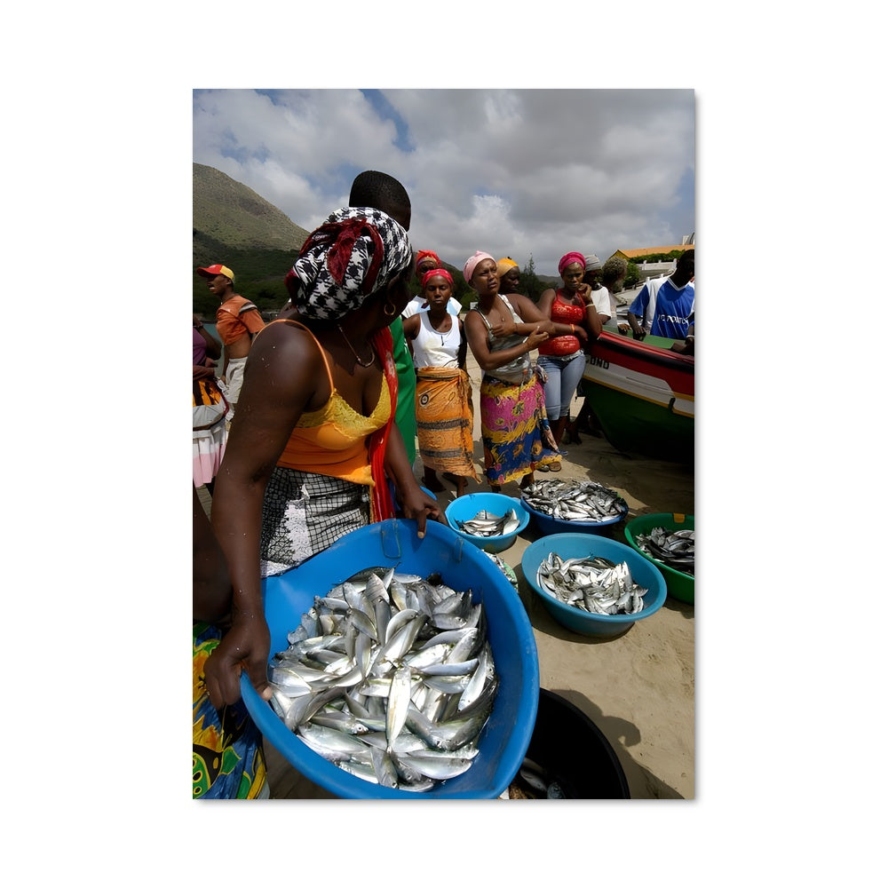 Poster Les Pêcheurs de Praia