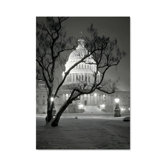 Poster Hiver au Capitole