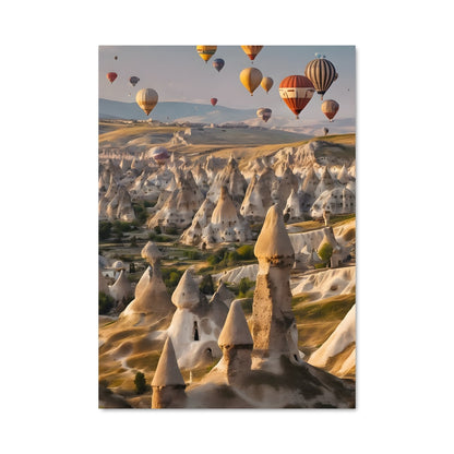 Poster Vol en Cappadoce