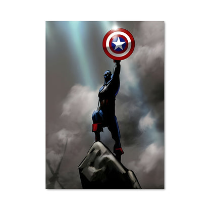 Poster Captain Marvel: L'Héritage du Bouclier