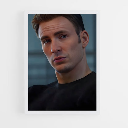 ap-captain america-8 cadre Blanc