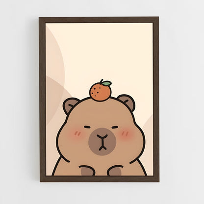 ap-capybara-3 cadre Bois foncé