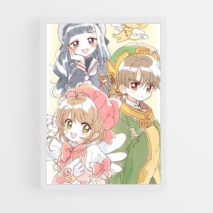 ap-cardcaptor sakura-1 cadre Blanc