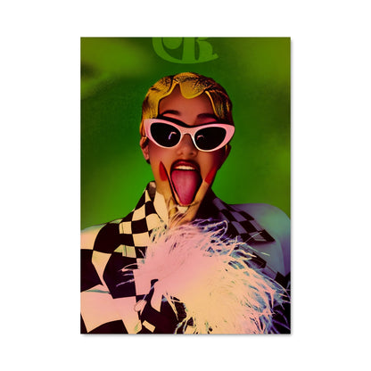 Poster Checkered Vibe