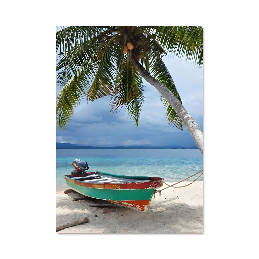 Poster Caribbean beach 94421