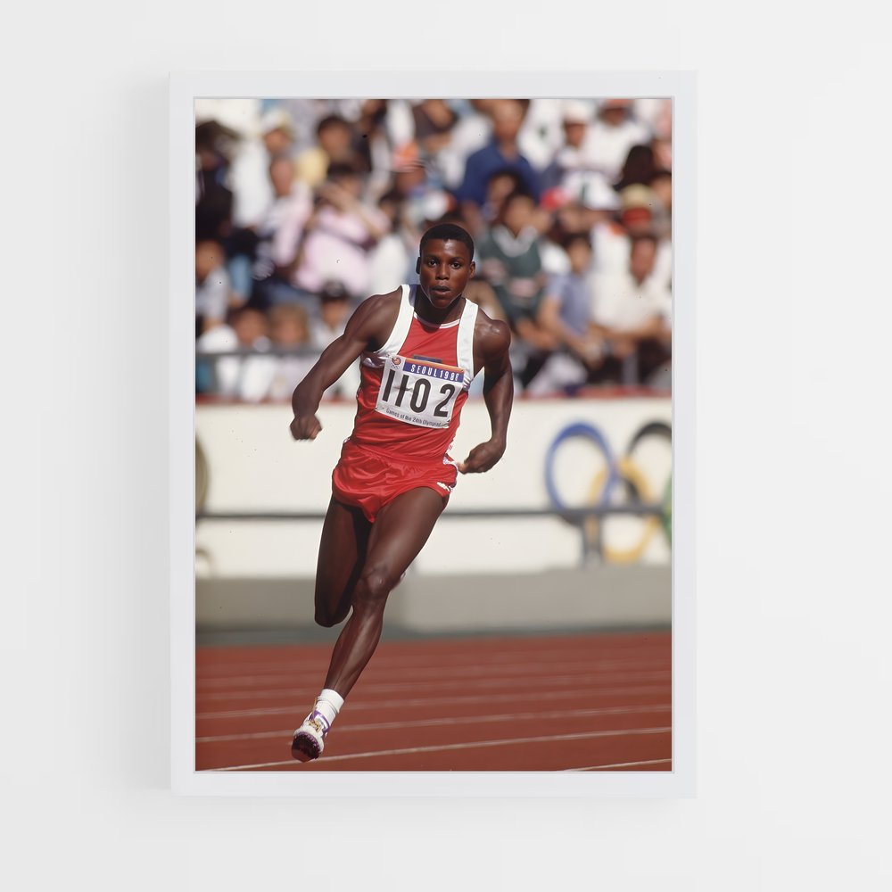 ap-carl lewis-1 cadre Blanc