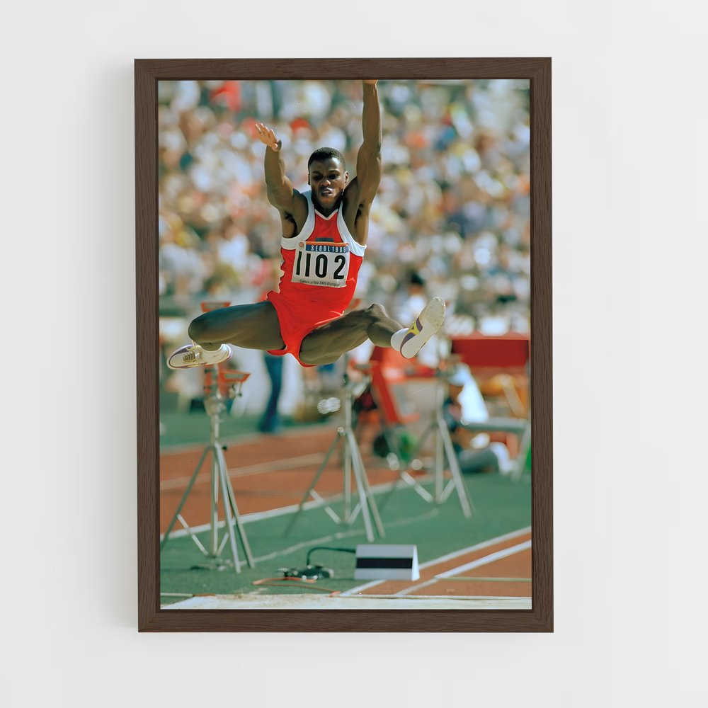 ap-carl lewis-3 cadre Bois foncé