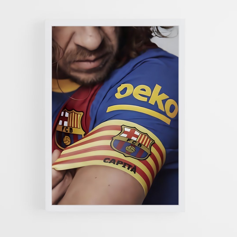 ap-carles puyol-10 cadre Blanc