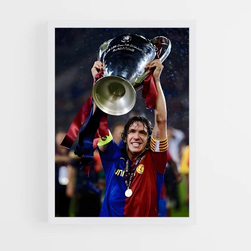 ap-carles puyol-8 cadre Blanc