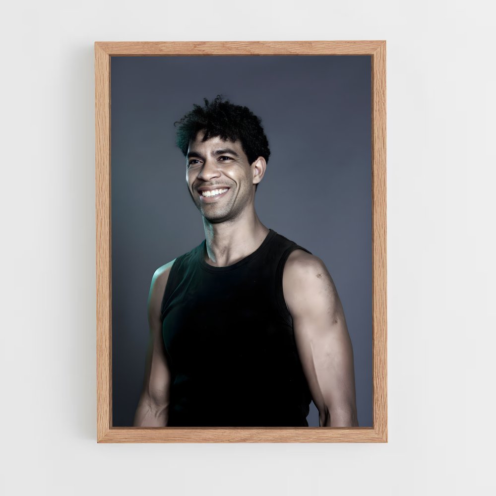 ap-carlos acosta-5 cadre Bois clair
