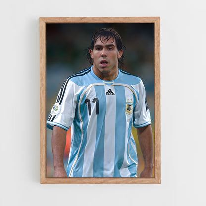 ap-carlos tevez-1 cadre Bois clair