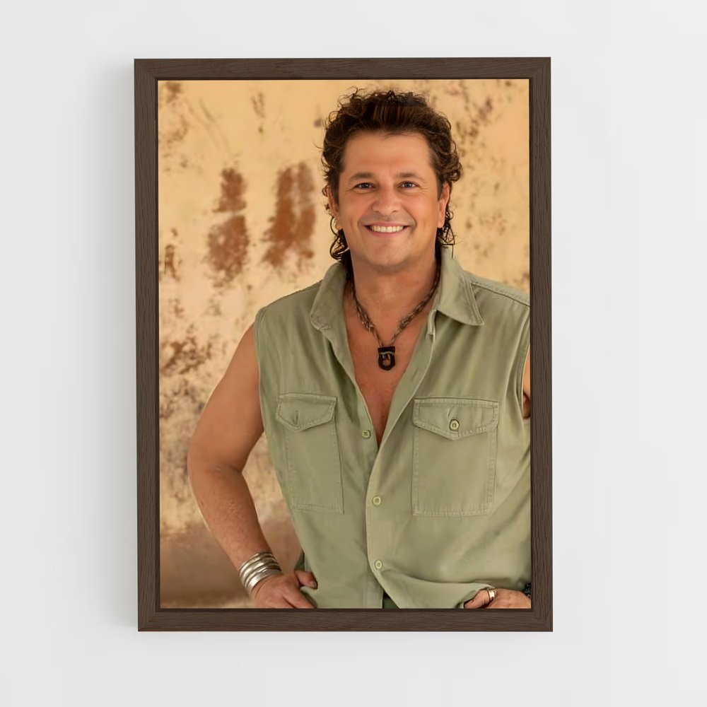 ap-carlos vives-5 cadre Bois foncé