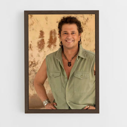 ap-carlos vives-5 cadre Bois foncé