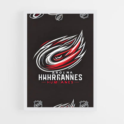 ap-carolina hurricanes-6 cadre Blanc