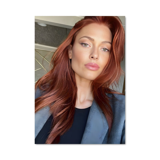 Poster Femme en Blazer