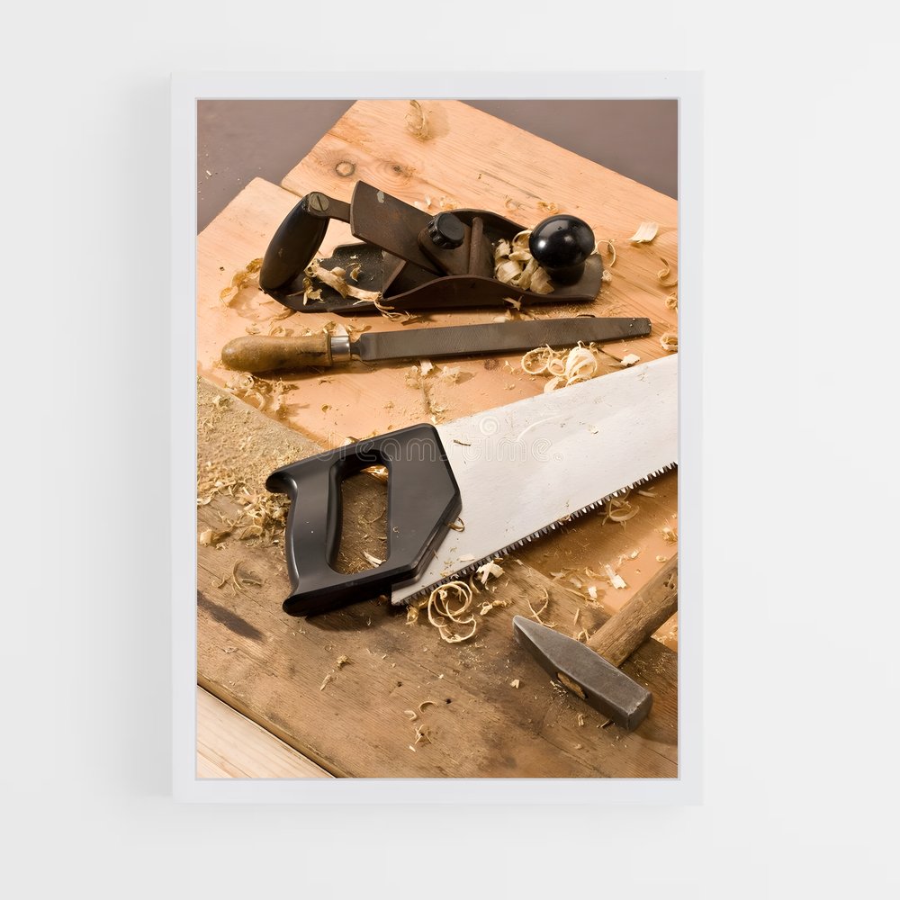 ap-carpenter-3 cadre Blanc