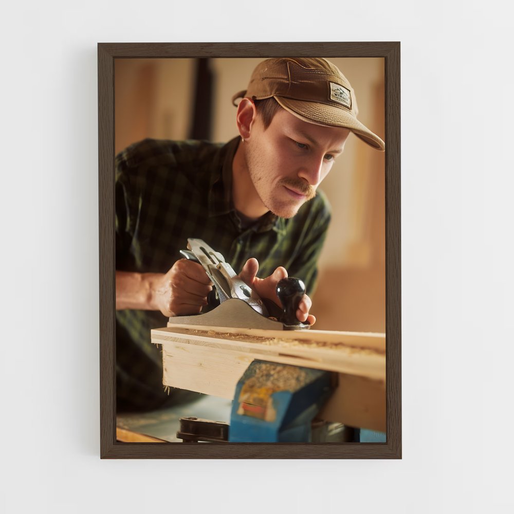ap-carpenter-8 cadre Bois foncé