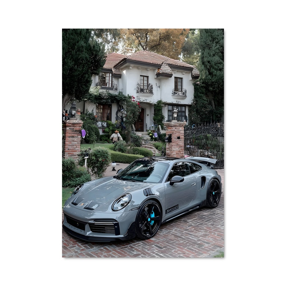 Poster Porsche Élégance