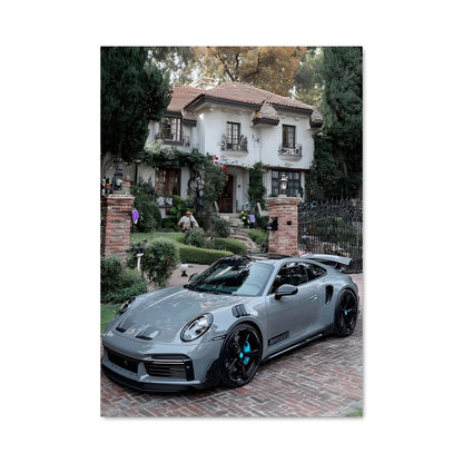 Poster Porsche Élégance
