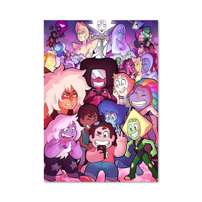Poster Les Visages de Cartoon Network