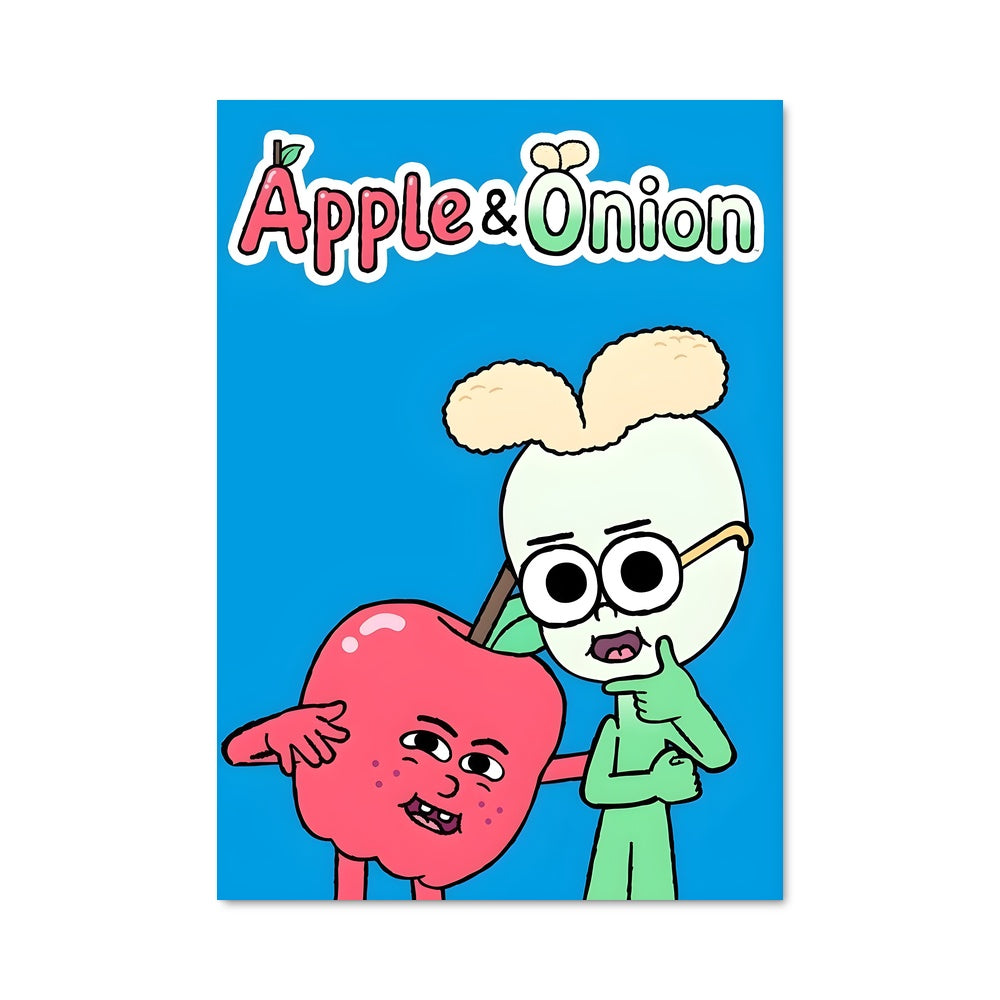 Poster Pomme et Oignon