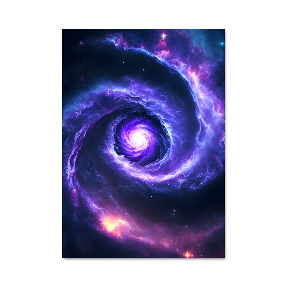 Poster Galaxie Tourbillon