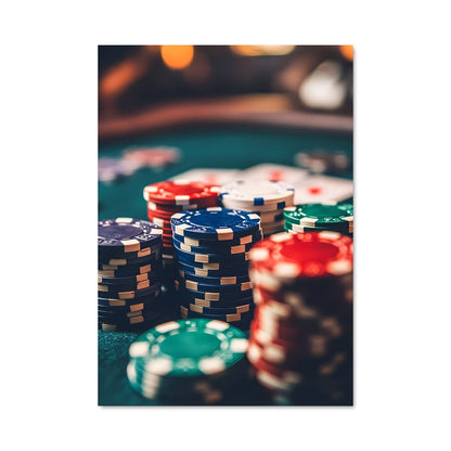 Poster Casino chips 42