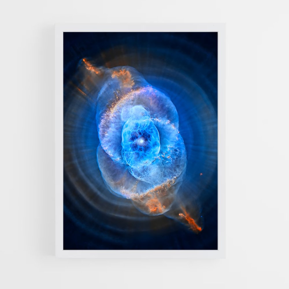 ap-cat eye nebula-2 cadre Blanc