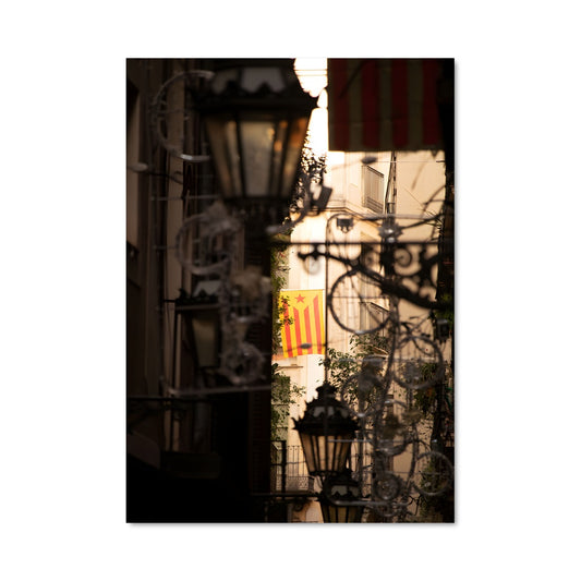 Poster Rue de Catalogne
