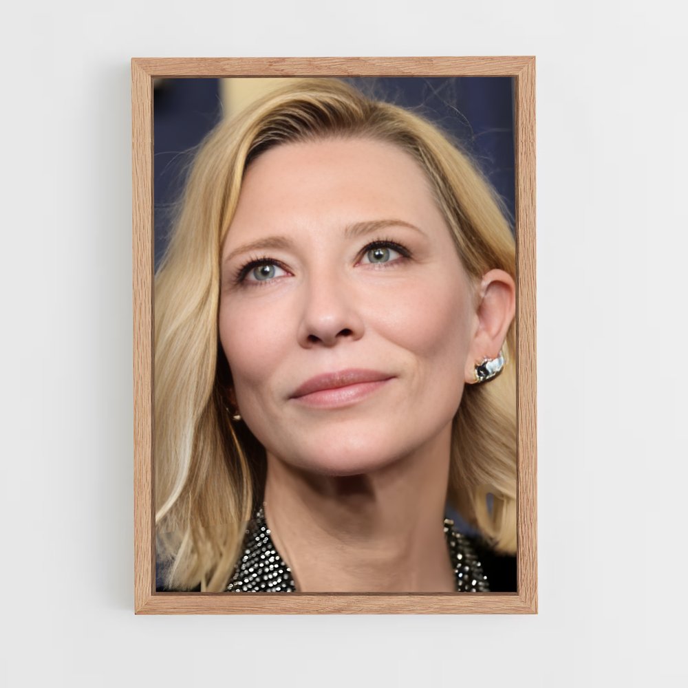 ap-cate blanchett-4 cadre Bois clair