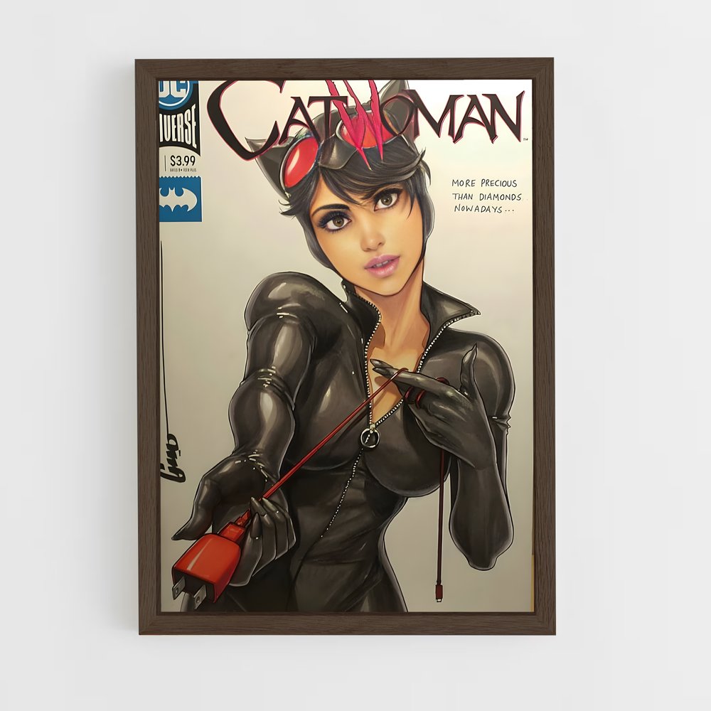 ap-catwoman-2 cadre Bois foncé