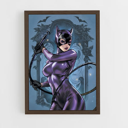 ap-catwoman-7 cadre Bois foncé