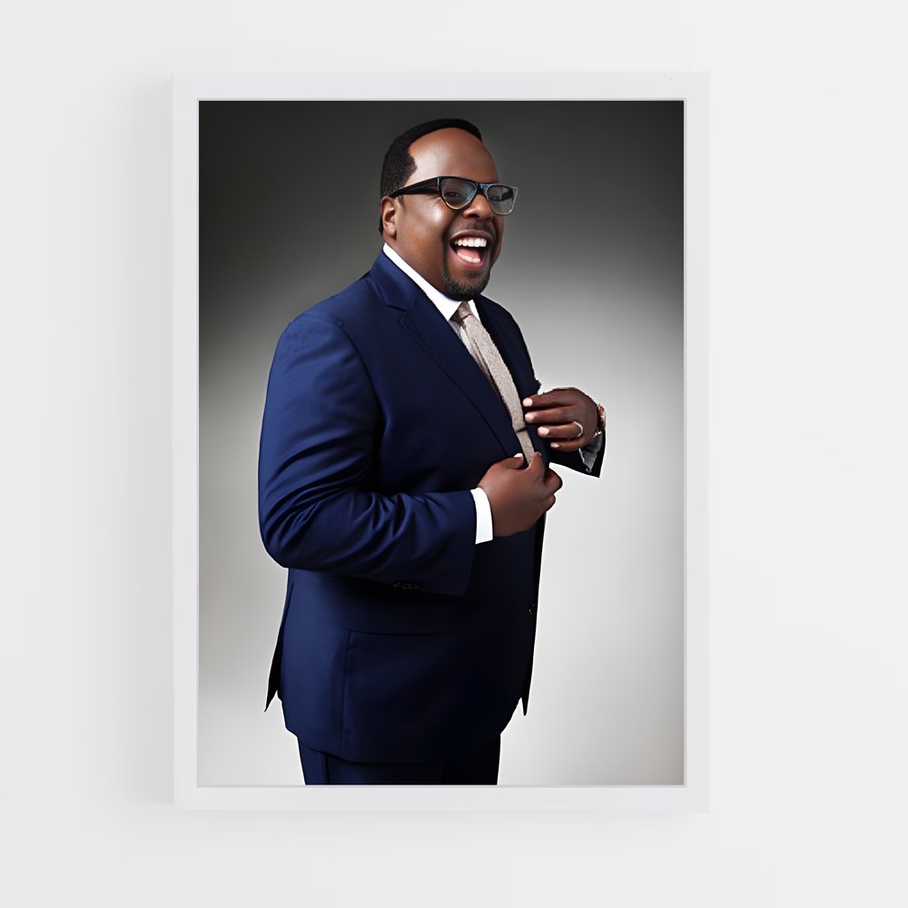ap-cedric the entertainer-6 cadre Blanc
