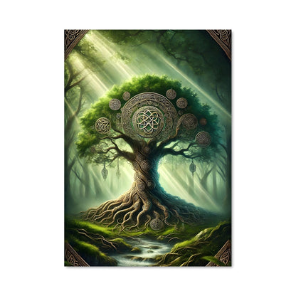 Poster Arbre de Vie Celtique