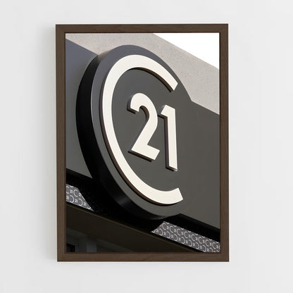 ap-century 21-1 cadre Bois foncé